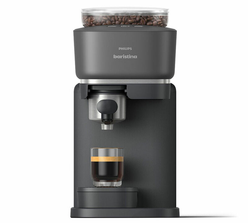 PHILIPS - Macchina espresso con macinacaff&egrave; - Baristina BAR300/60 nera image number 0