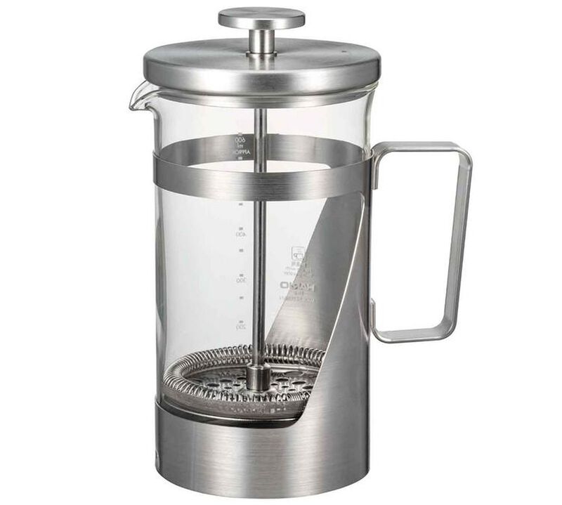 Hario French Press Harior 7 Hairline Silver - 600ml image number 0