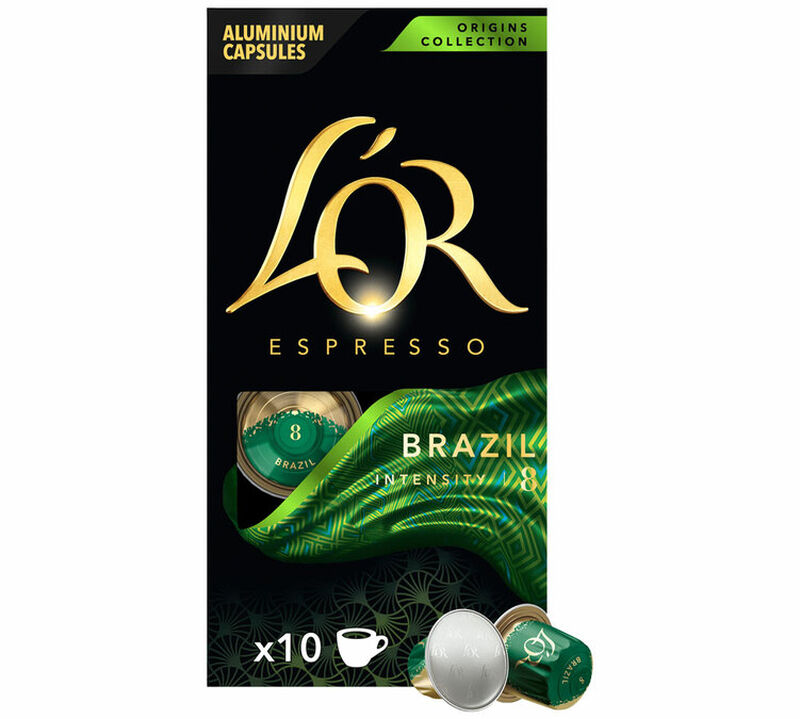 50 capsules compatibles Nespresso* Original Brazil - L'OR ESPRESSO image number 1