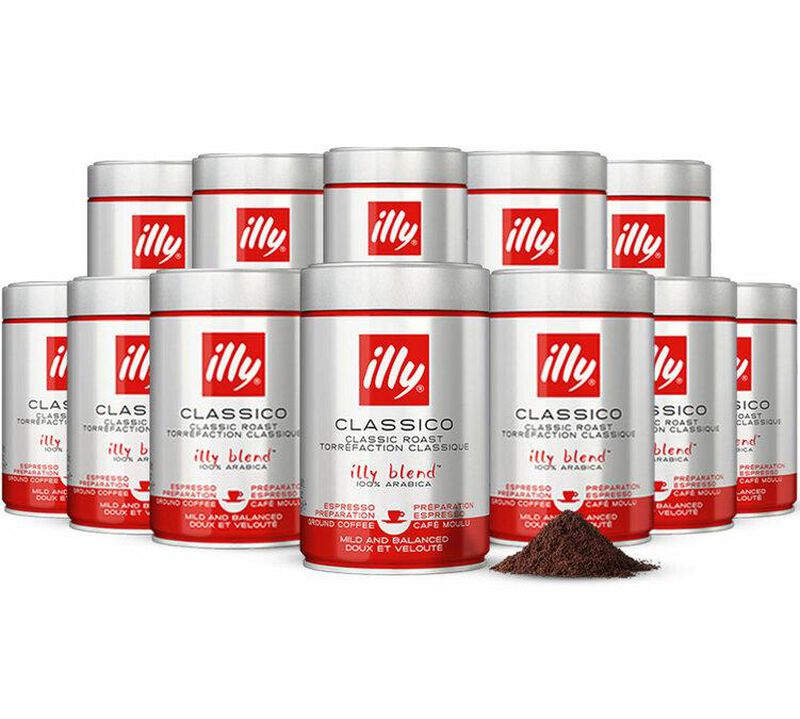 Illy Classico Espresso Ground Coffee - 12 x 250g image number 0