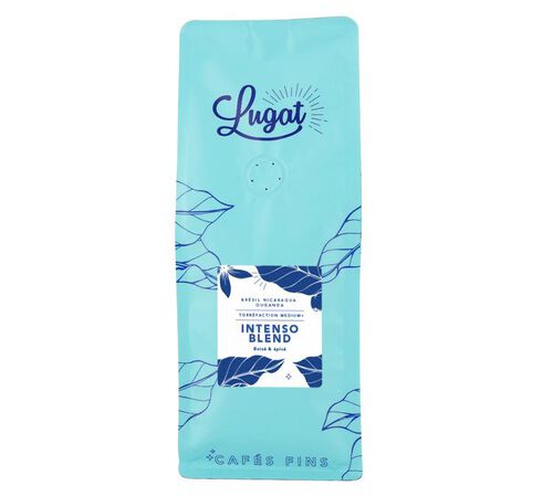 Lugat - Caff&egrave; in grani - Intenso Blend 1 kg