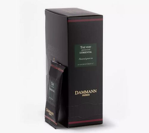 Th&eacute; Vert M&eacute;lange Oriental - 24 sachets - DAMMANN FR&Egrave;RES