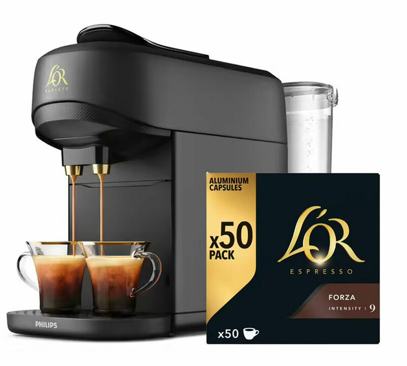 PHILIPS Machine &agrave; caf&eacute; L'Or Barista Absolu LM9512/60 + 50 capsules L'OR Espresso Forza OFFERTES image number 0