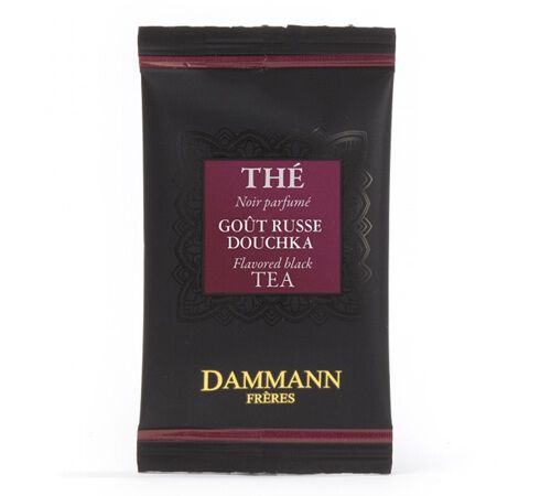 Th&eacute; Noir Go&ucirc;t Russe Douchka - 24 sachets - DAMMANN FR&Egrave;RES image number 1