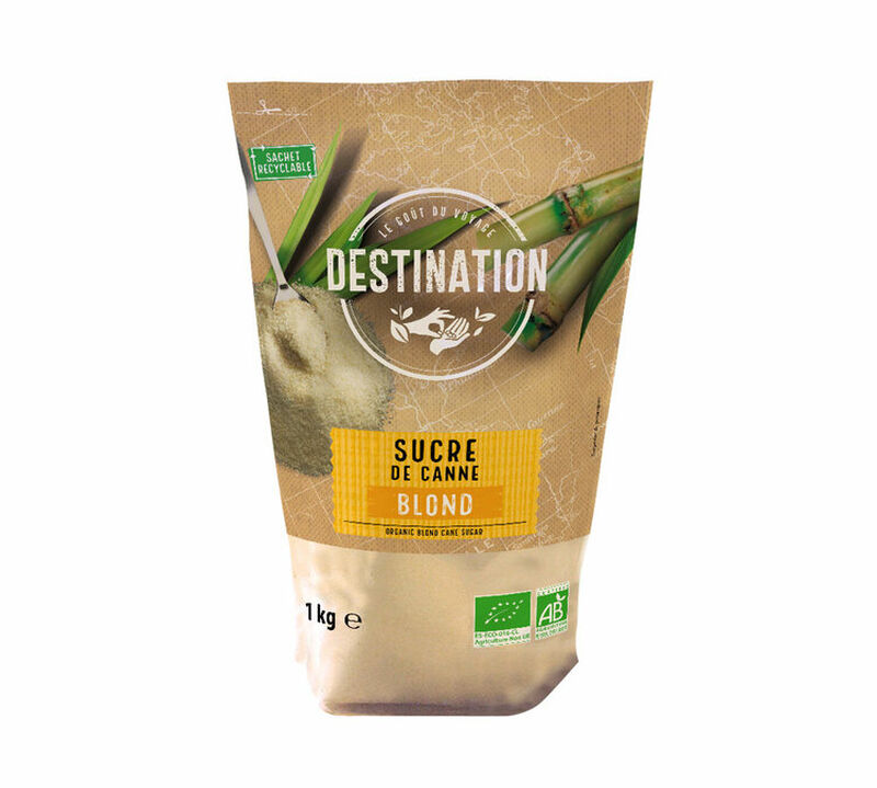 Organic Golden Cane Sugar - Destination - 1kg image number 0