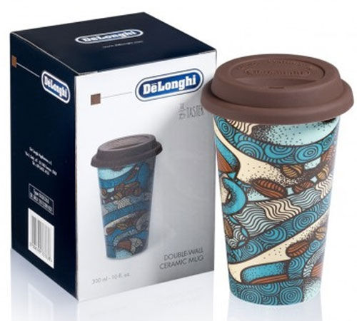 Mug double paroi c&eacute;ramique The Taster 30cl - DeLonghi image number 1