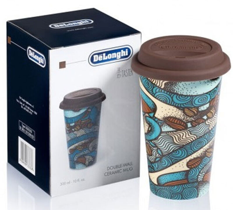 Mug double paroi c&eacute;ramique The Taster 30cl - DeLonghi image number 1