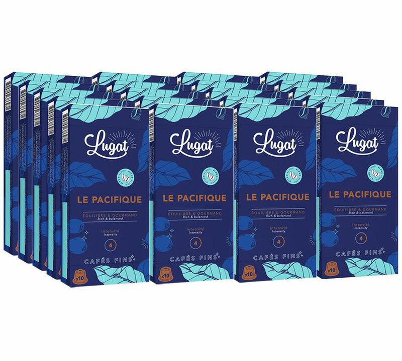200 capsules compatibles Nespresso* Original Le Pacifique- LUGAT image number 0