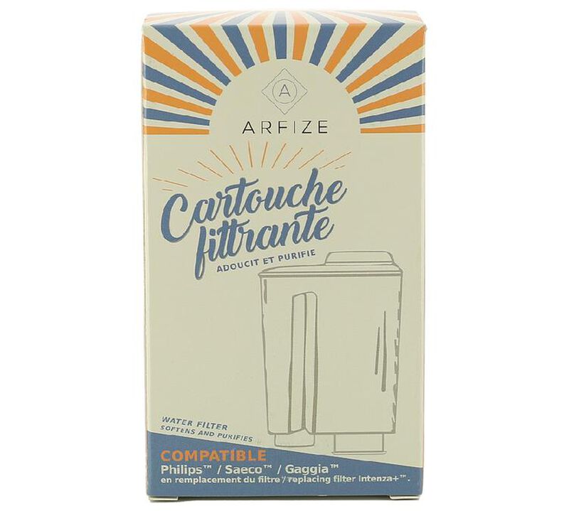 ARFIZE - ACF-11J Water Filter Compatible with Brita Intenza+ Philips / Saeco / Gaggia Pack of 3 image number 1