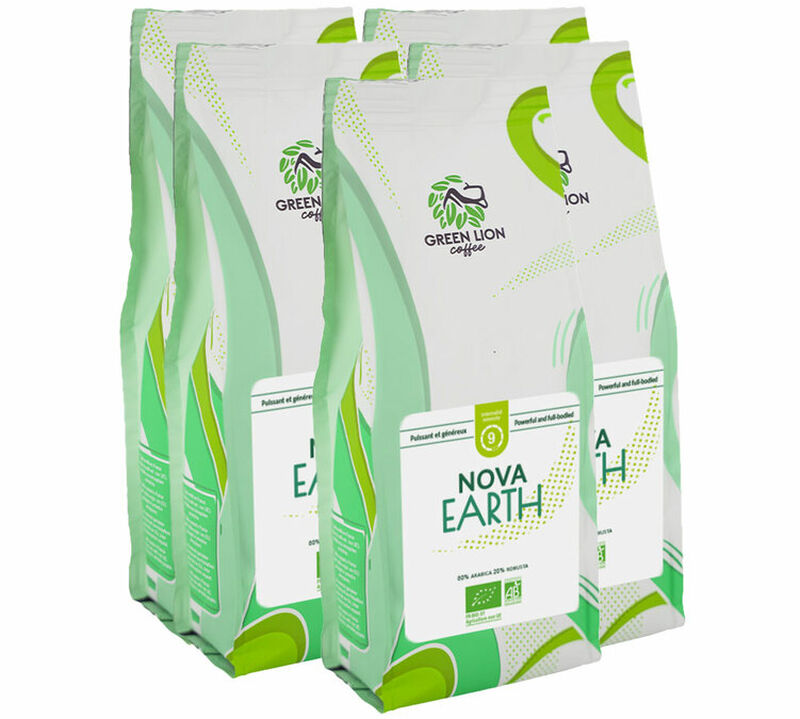5kg Caf&eacute; en grain Nova Earth (anciennement Terre d'Avenir) - Green Lion Coffee image number 0