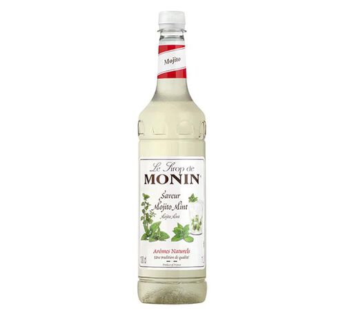 Sirop Monin Mojito Mint (sans alcool) - Bouteille plastique - 1L