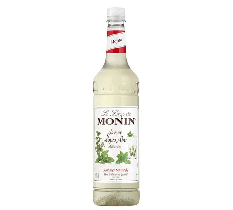 Sirop Monin Mojito Mint (sans alcool) - Bouteille plastique - 1L image number 0