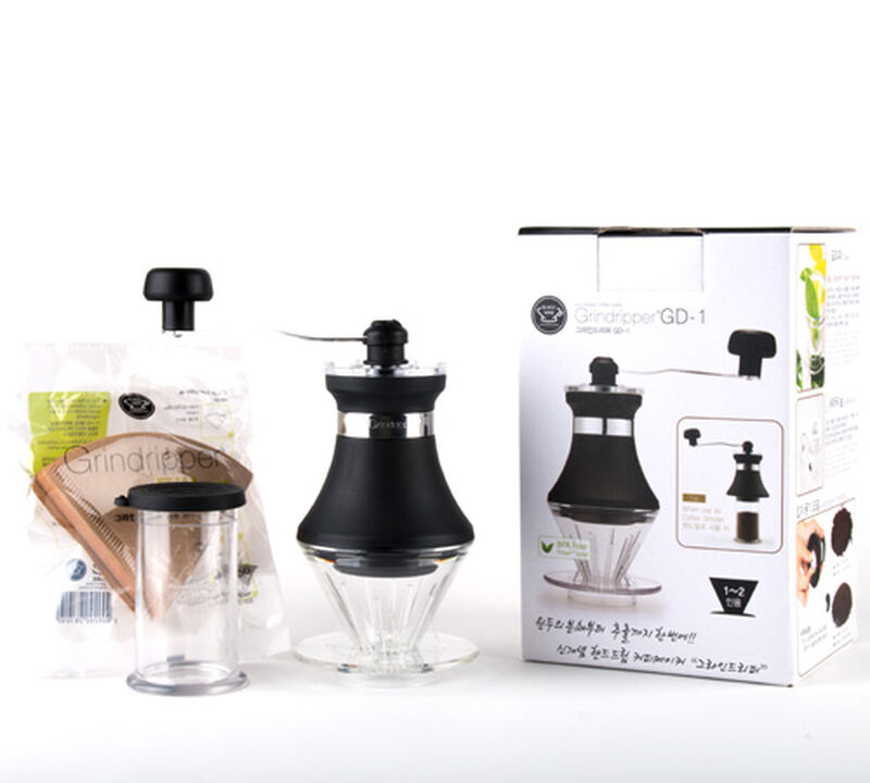 Grindripper portable all-in-one drip coffee maker - 1 cup image number 1