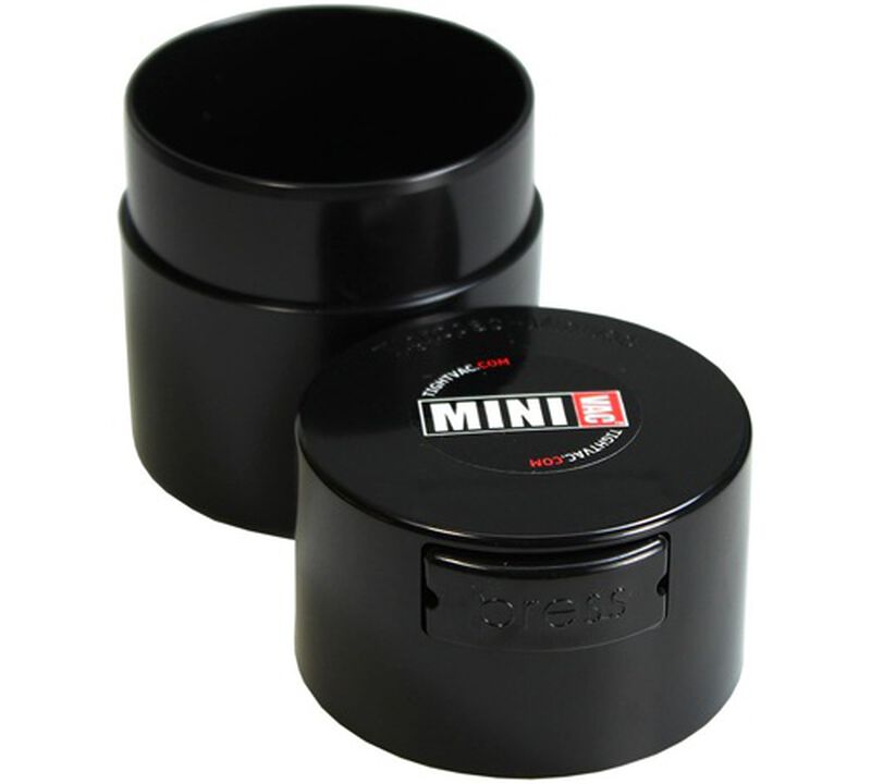 MiniVac - Vacuum canister 40gr/0.12L black image number 1