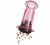 AeroPress Clear Portable Coffee Maker in Pink image