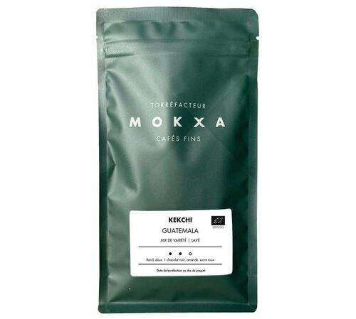 Mokxa - Caff&egrave; in grani biologico - Guatemala Quetzalito 250 g