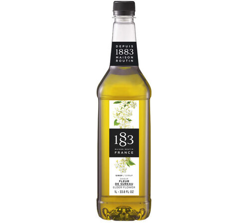 Sirop Fleur de sureau Routin 1883 - Bouteille Plastique - 1L