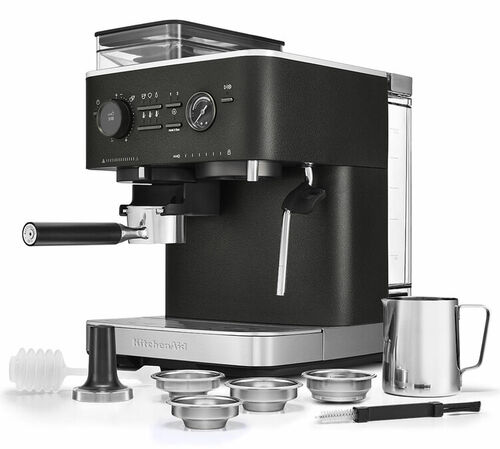 Machine expresso semi automatique 5KES6551EBK KITCHENAID Noire truffe image number 1