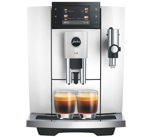 Expresso Broyeur JURA - E8 Diamond White (ED) Smart Connect Offert