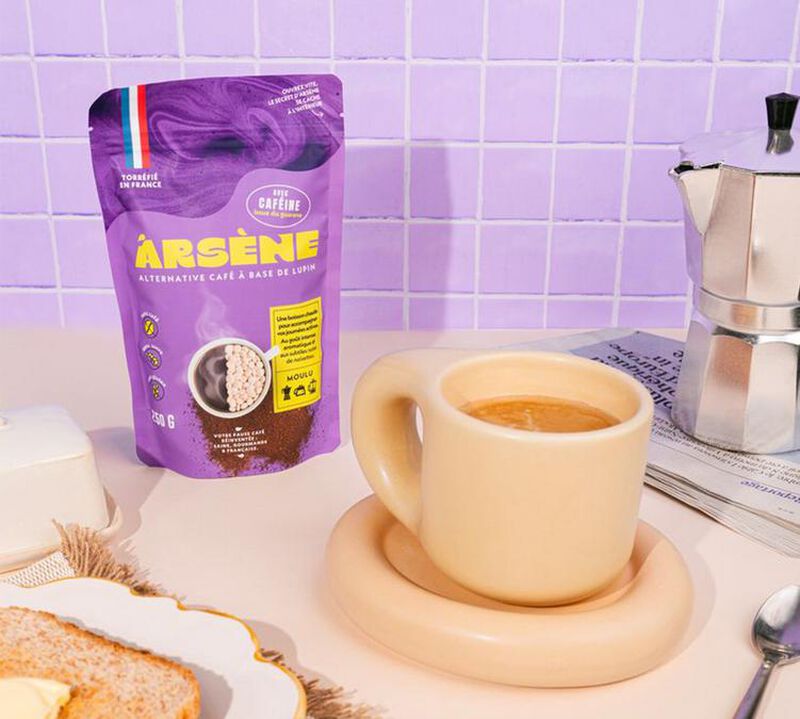 Ars&egrave;ne - Succedaneo di caff&egrave; di lupino con caffeina - 250gr image number 3