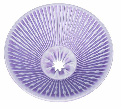 LOVERAMICS Dripper a fondo piatto con supporto in metallo colore cobalto image number 3