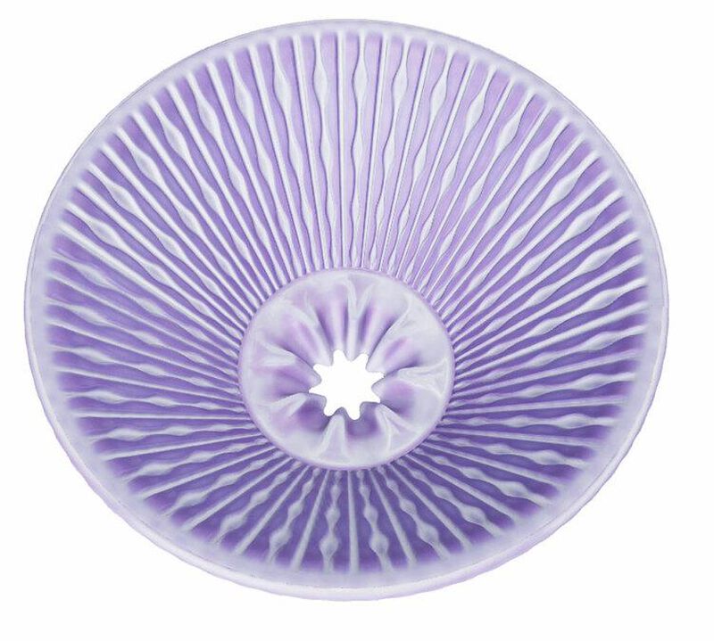 LOVERAMICS Dripper a fondo piatto con supporto in metallo colore cobalto image number 3