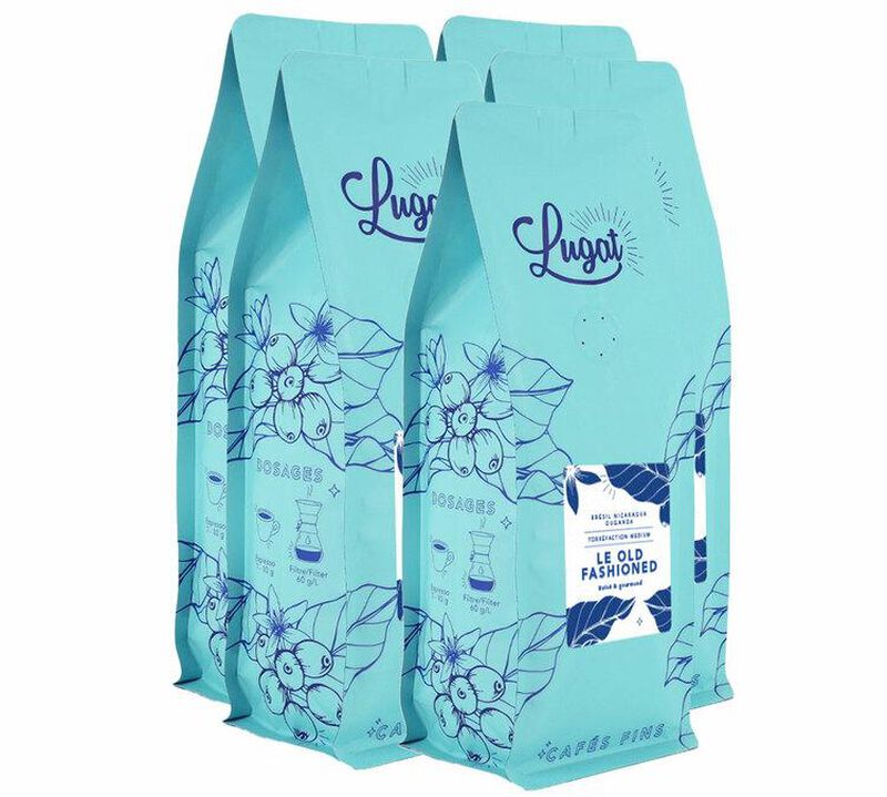 5 Kg Caf&eacute; en grain Le Old Fashioned - Lugat image number 0