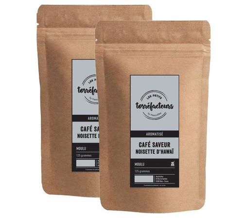Les Petits Torr&eacute;facteurs Ground Coffee Hazelnut Flavoured Coffee - 250g