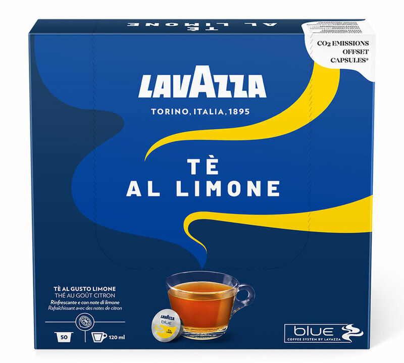 Lavazza Blue Lemon Black Tea capsules x 50 tea pods image number 1