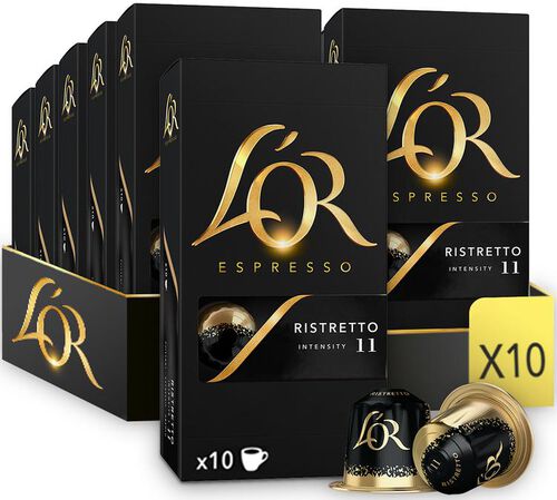 L'Or Espresso Ristretto Nespresso* Original Compatible Pods (10 Pack)