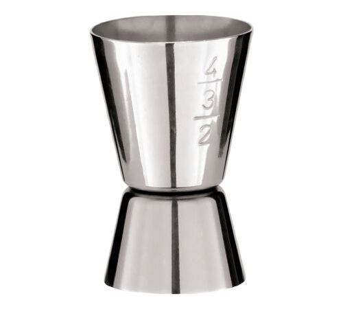 Jigger / Mesure alcool 2-4 cl - Inox