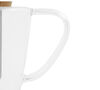 Th&eacute;i&egrave;re en verre couvercle bois 1L Viva Scandinavia 'Infusion' image number 3