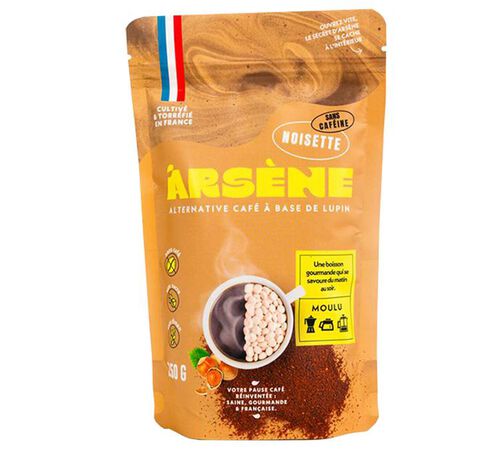 Ars&egrave;ne - Succedaneo di caff&egrave; di lupino gusto nocciola - 250 g