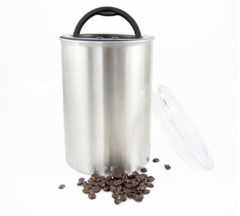 Stainless Steel Airscape Coffee Storage Container - 500g image number 1