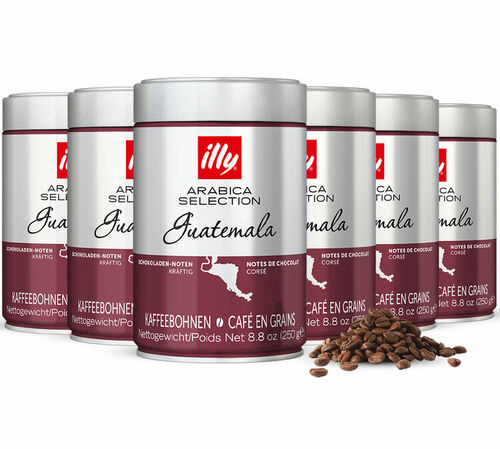 Illy Coffee Beans MonoArabica Guatemala - 6 x 250g