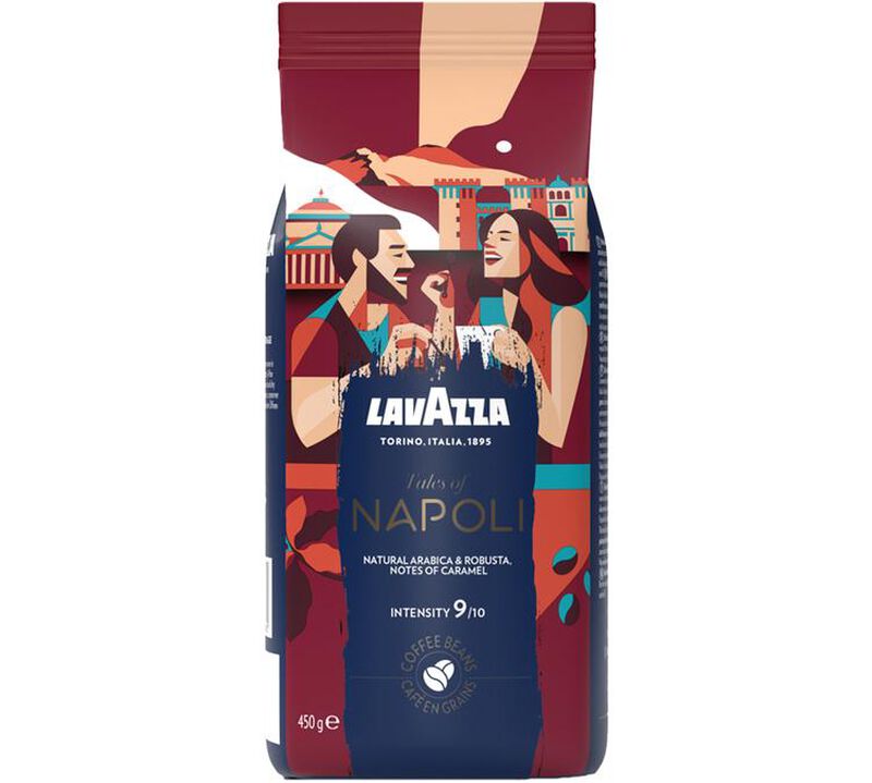 450 g - Caf&eacute; en grain - Tales of Napoli - LAVAZZA image number 0