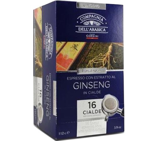 Caff&egrave; Corsini - 16 cialde ESE - Ginseng