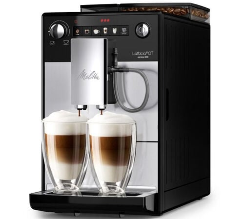 Expresso Broyeur MELITTA Latticia&reg; One Touch F300-101 Argent