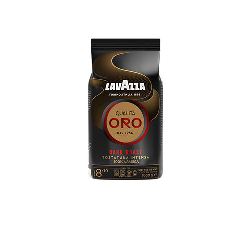 Lavazza Coffee Beans Qualit&agrave; Oro Dark Roast - 1kg