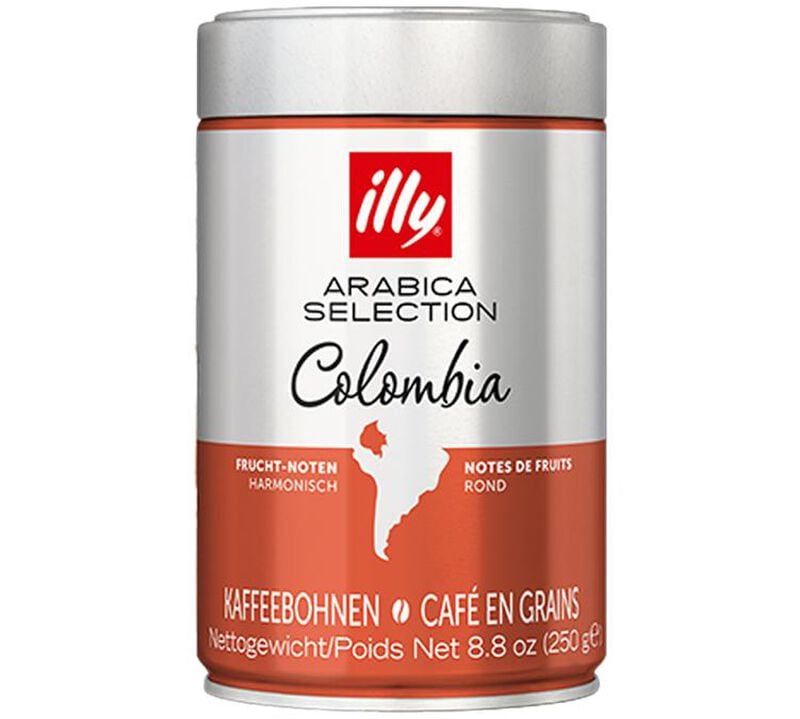 4 x 250 g - Caf&eacute; en grain - Arabica S&eacute;lection Colombie - ILLY image number 1
