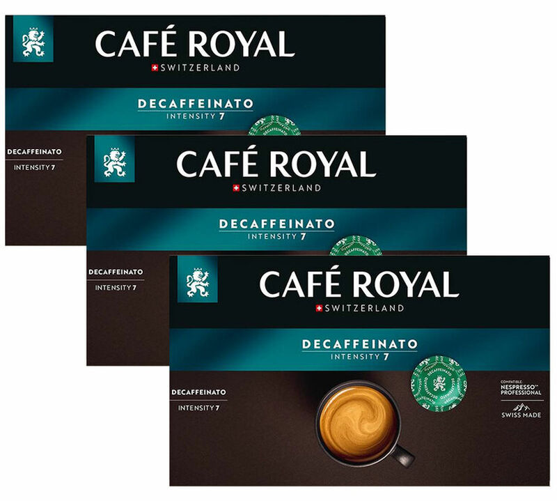 150 Nespresso* Pro Capsules Decaffeinato &ndash; CAFE ROYAL image number 0