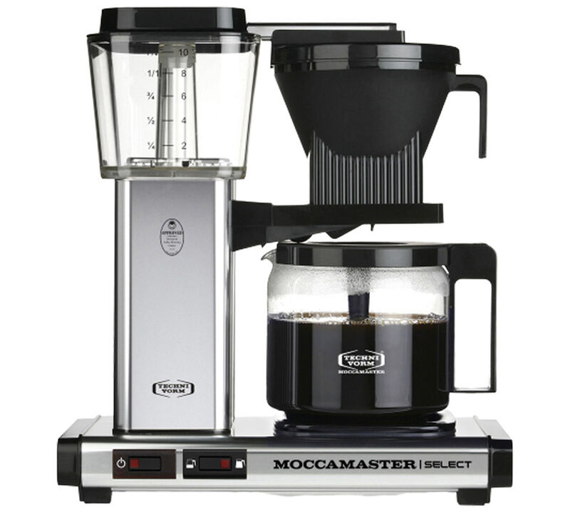 Cafeti&egrave;re filtre Moccamaster KBG741 Select Alu poli 1.25L image number 0