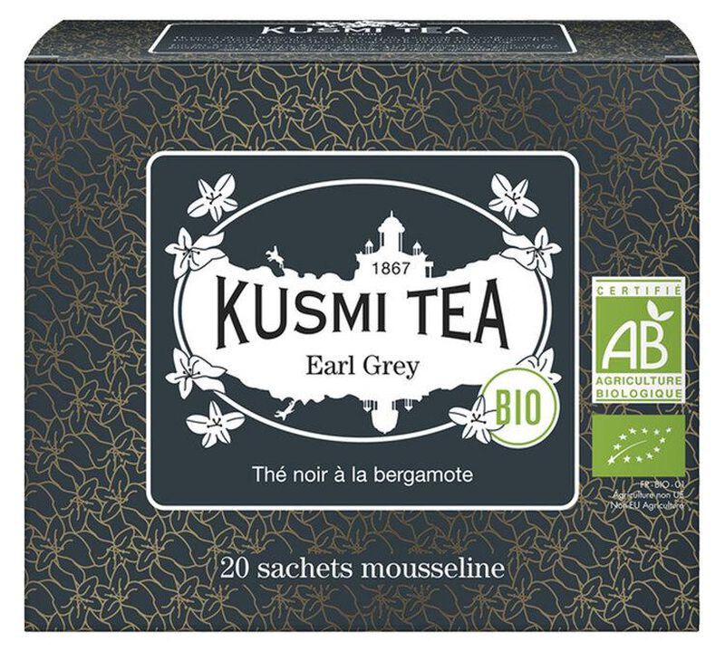 Kusmi Tea Organic Earl Grey - 20 tea bags image number 0