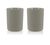 Mugs isothermes OGO Living en gr&egrave;s gris 20cl x2 image