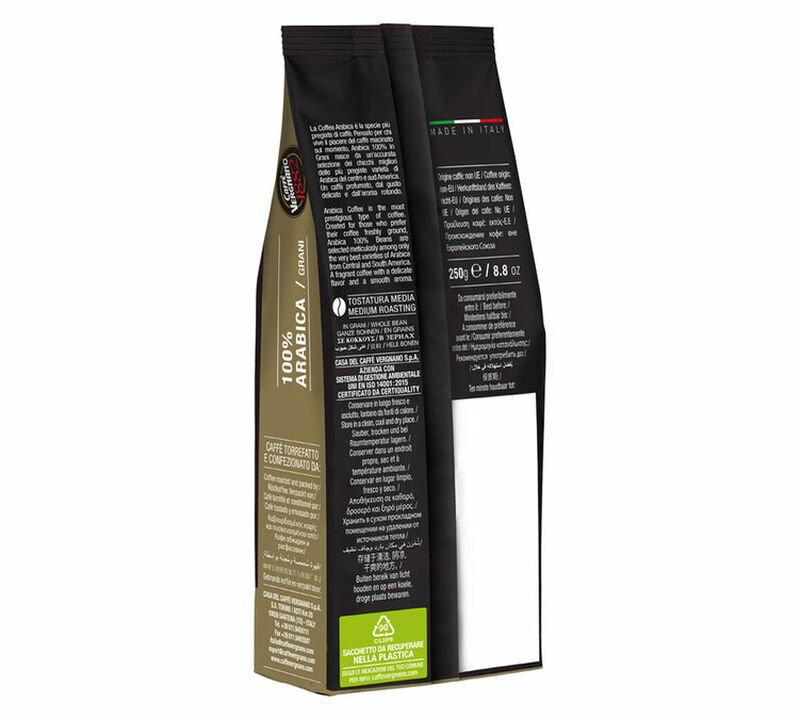 Caff&egrave; Vergnano Coffee Beans 100% Arabica - 250g image number 2