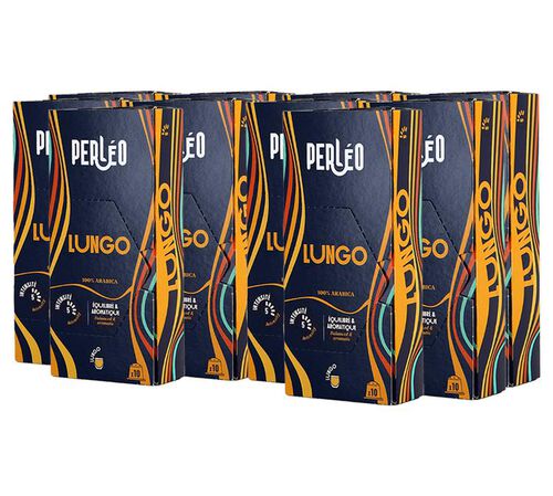 10 capsules compatibles Nespresso Lungo - Perl&eacute;o