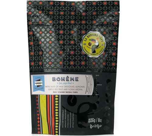La Boheme Cafe - Caff&egrave; in grani - Espresso Boh&egrave;me 226 g