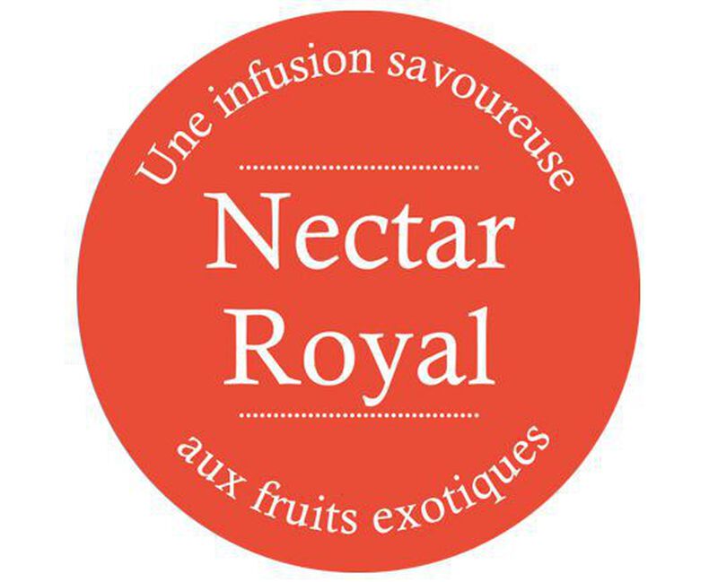 Comptoir Fran&ccedil;ais du Th&eacute; Nectar Royal Hibiscus Infusion - 20 chiffon tea bags image number 2