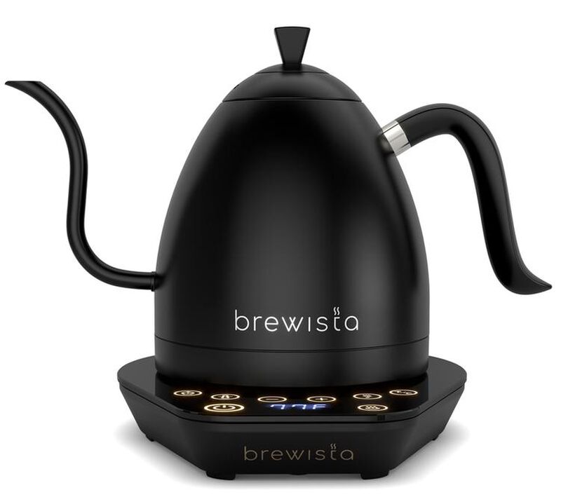 Bouilloire col de cygne Artisan Gooseneck Black/Black  1L - Brewista image number 0