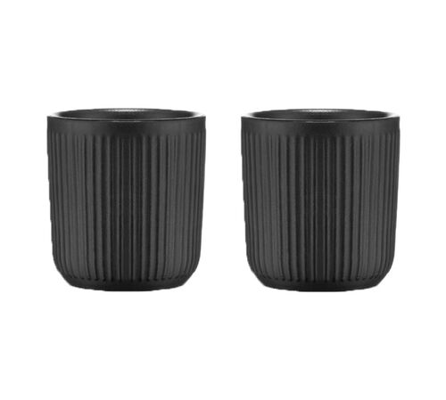 Bodum - Mug Douro doppelwandig 2er Set schwarz 100 ml